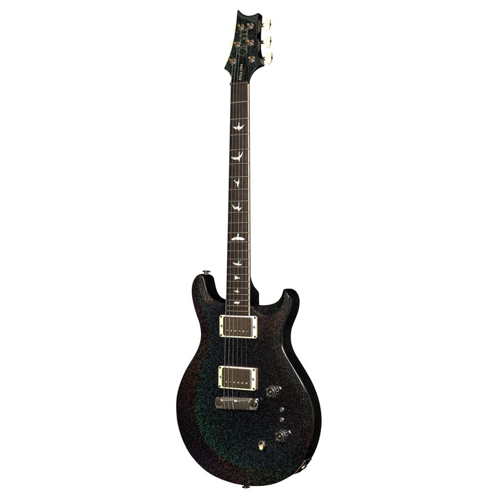 PRS S2 Mira 594 Electric Guitar with Gigbag - Black Rainbow Holoflake