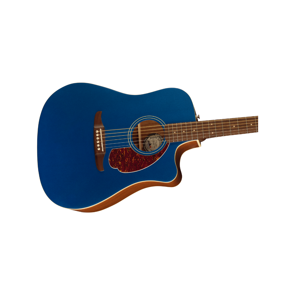 Fender California Series Redondo Player Walnut Fingerboard  Tortoiseshell Pickguard - Lake Placid Blue
