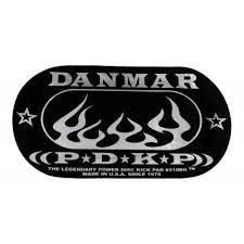 Danmar 210DKF Double Power Kick Impact Pad - Flame