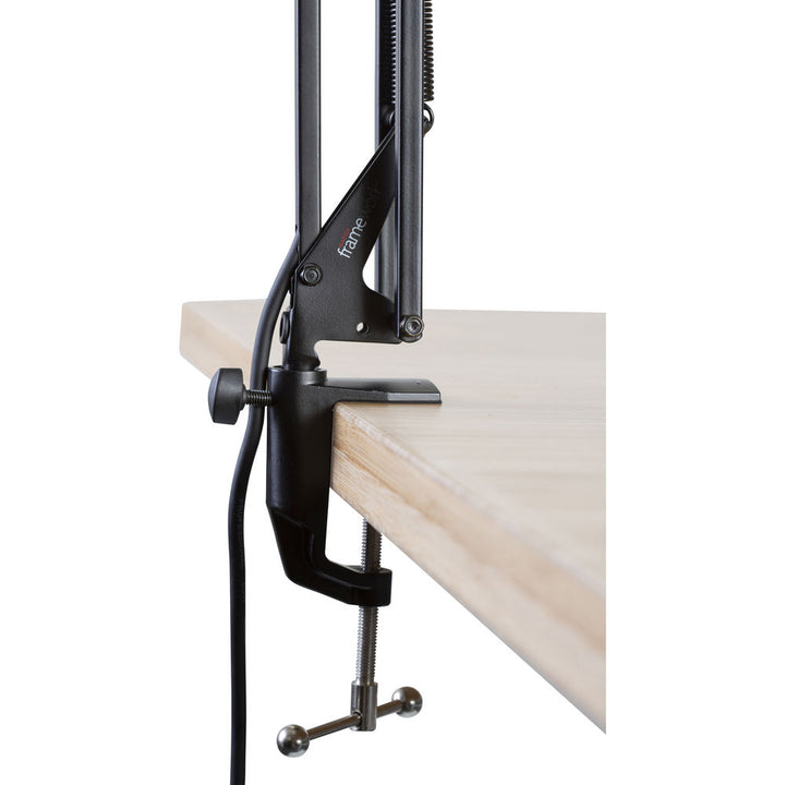 Gator Frameworks Desk-Mounted Broadcast/Podcast Boom Arm Microphone Stand