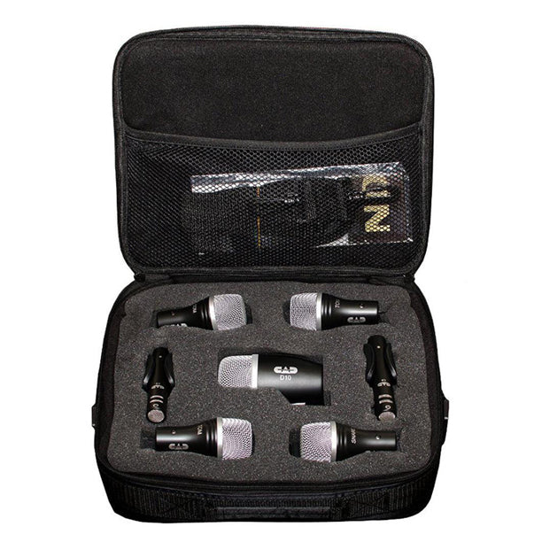 CAD Audio STAGE7 - 7-piece Drum Microphone Pack w/ Carry Bag (Used)