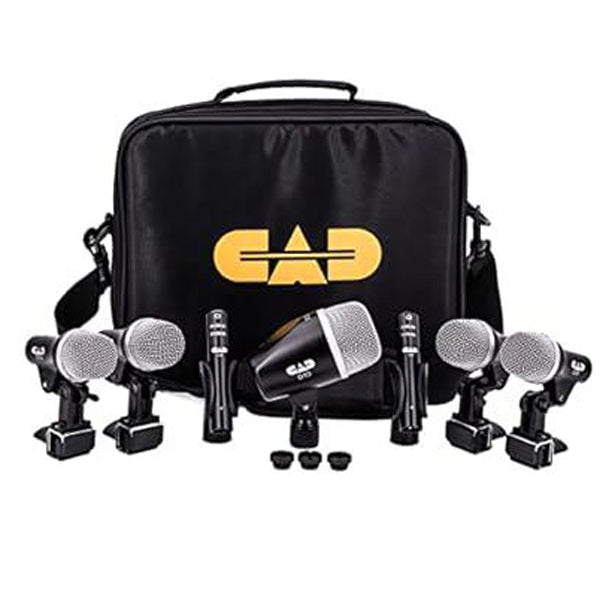 CAD Audio STAGE7 - 7-piece Drum Microphone Pack w/ Carry Bag (Used)