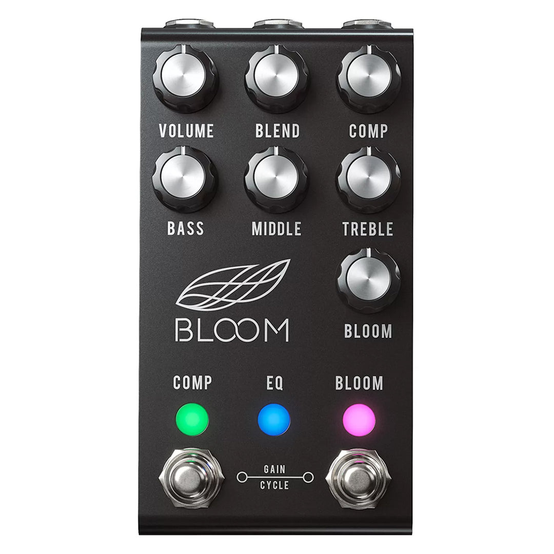 Jackson Audio BLOOM V2 Compressor / EQ / Boost Guitar Pedal w/ MIDI - Black
