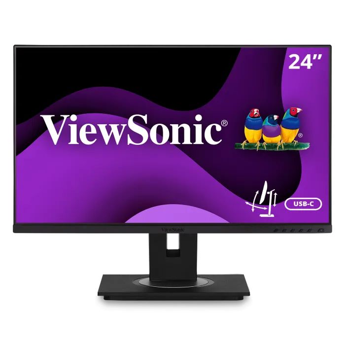 Viewsonic VG2455 24" IPS Monitor  Full HD, Advanced Ergonomics