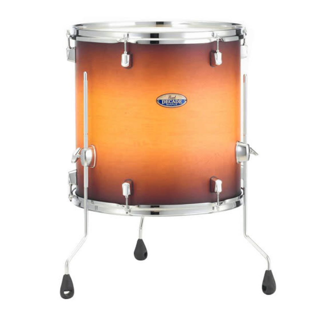 Pearl Decade Maple 14"x14" Floor Tom – Classic Satin Amburst