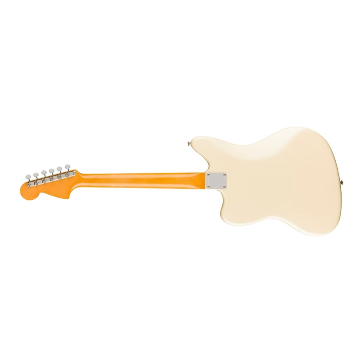 Fender USA Johnny Marr Jaguar, Rosewood Fingerboard (Olympic White) Electric Guitar
