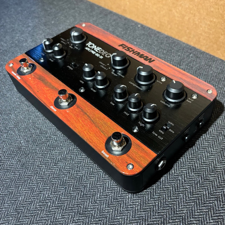 Fishman - TONEDEQ AFX PRE-EQ-DI For Acoustic Instruments w/ Box & User Guide - USED