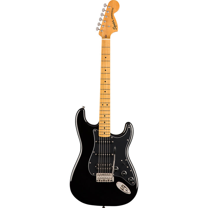 Squier Classic Vibe '70s Stratocaster HSS Maple Fingerboard Electric Guitar - Black