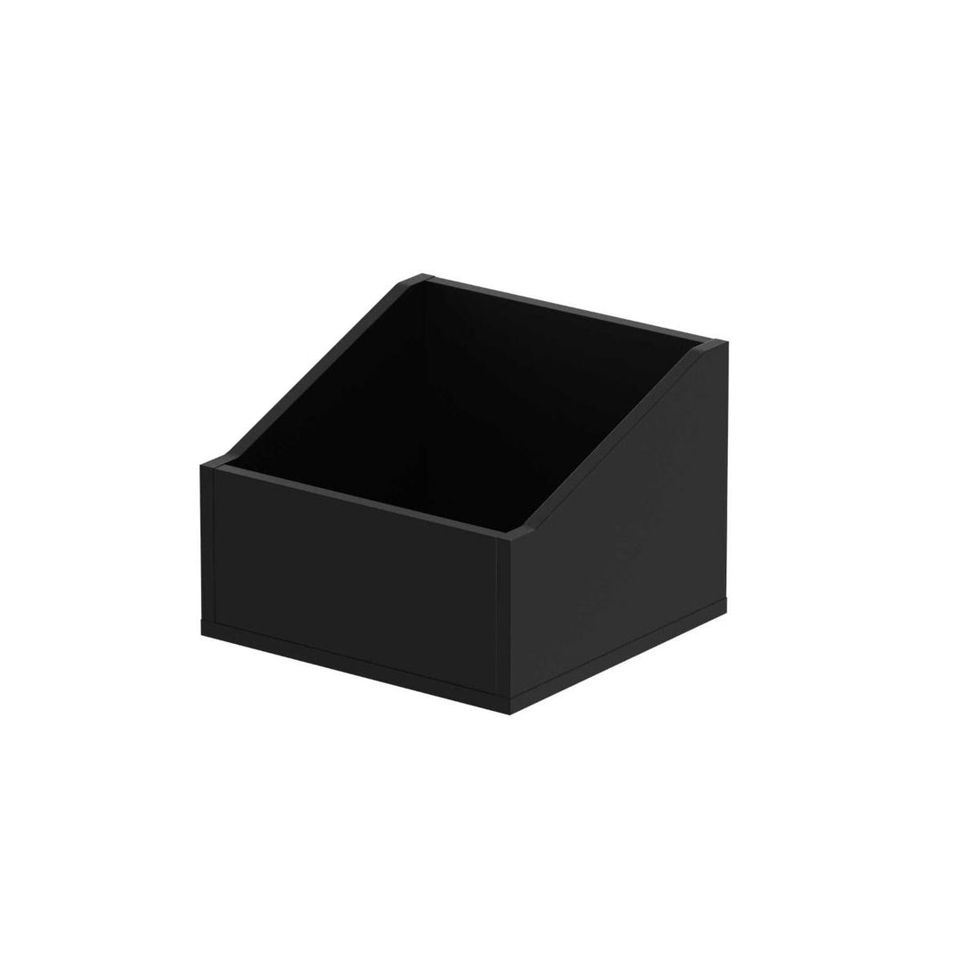 Glorious Record Box Advanced 110 Vinyl Storage (Holds 110 Records) - Black