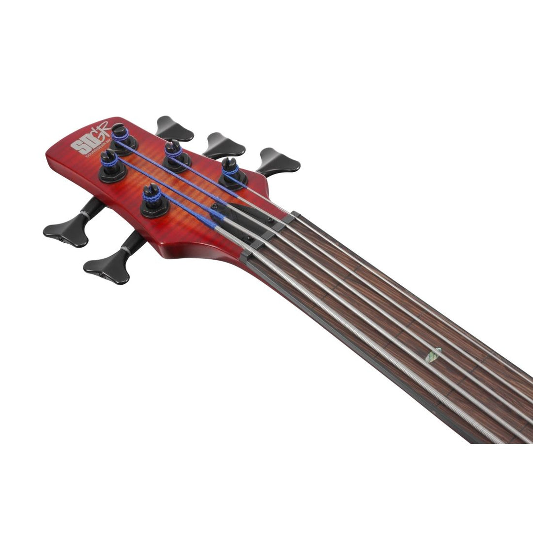 Ibanez SR Bass Workshop 5-String Fretless Bass (Brown Topaz Burst Low Gloss)