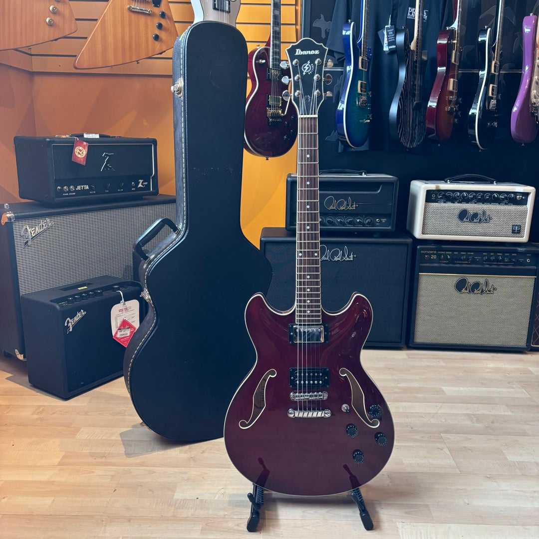 Ibanez - Artcore AS-73 Cherry w/ Hard Shell Case (2007) (Used - Consignment)