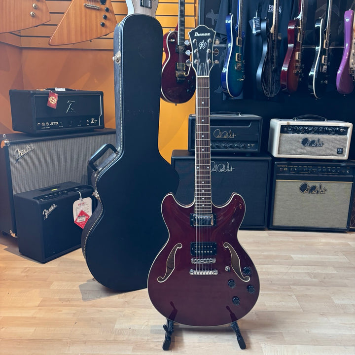 Ibanez - Artcore AS-73 Cherry w/ Hard Shell Case (2007) (Used - Consignment)