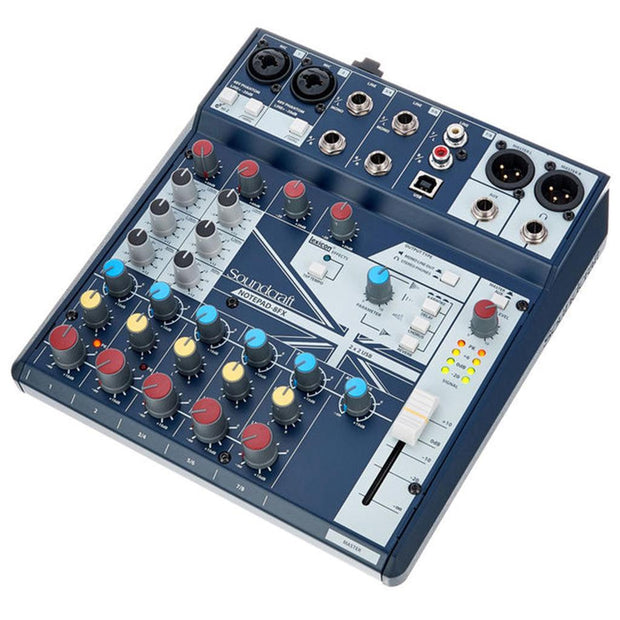 Soundcraft Notepad 8FX Desktop Mixer with USB and Effects