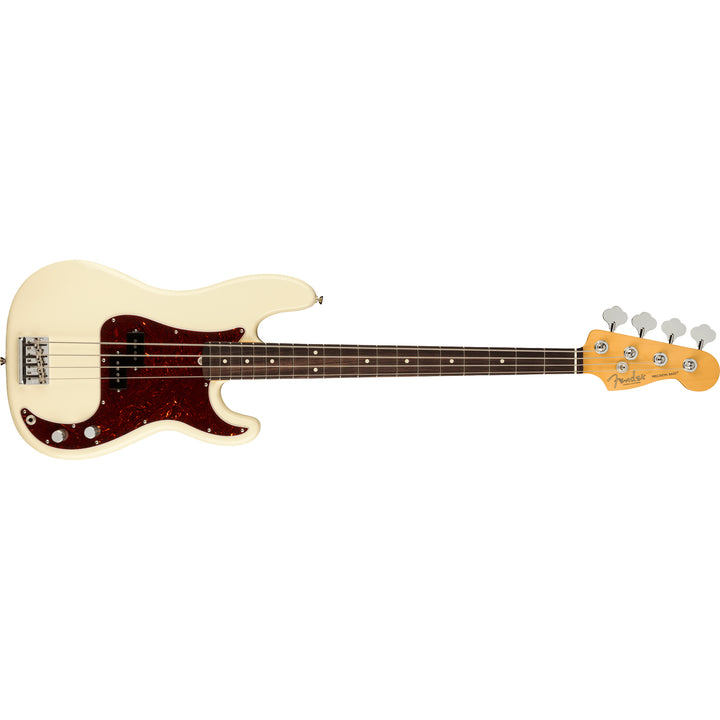 Fender American Professional II Precision Bass (Olympic White) Electric Bass Guitar