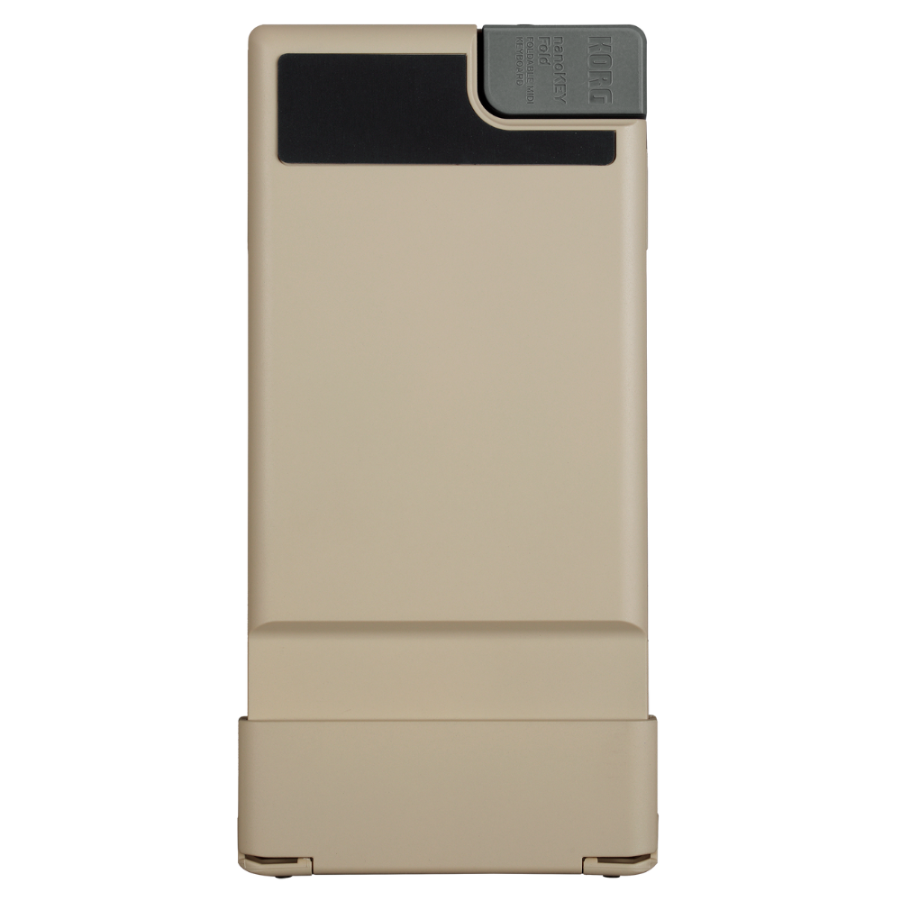 Korg NANOKEYFDSB Foldable pocket size MIDI Keyboard - Sand Beige