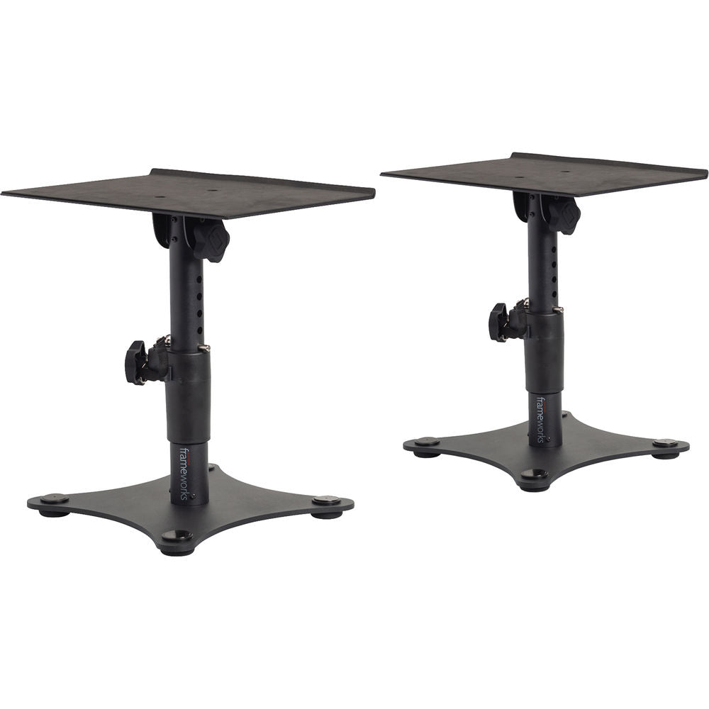 Gator Framework Adjustable Desktop Studio Monitor Stands - Pair
