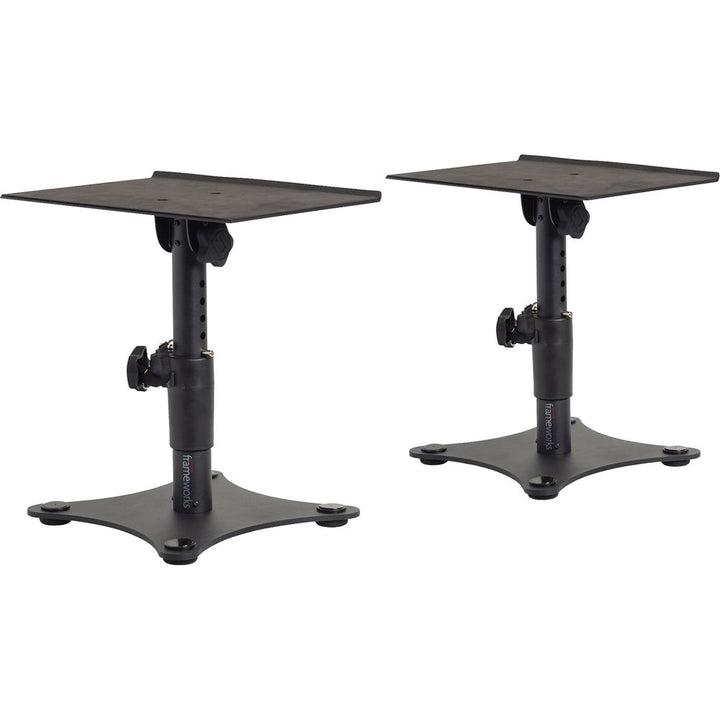 Gator Framework Adjustable Desktop Studio Monitor Stands - Pair