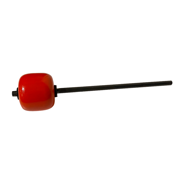 Danmar Classic 205 Bass Drum Beater - Red Hardwood/Black Shaft