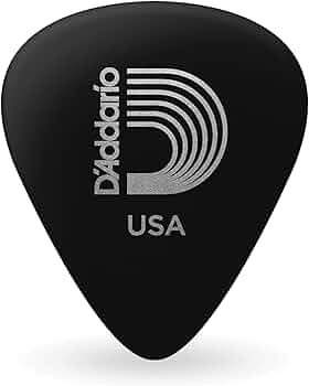 Daddario 2cbk4-25 - 25 Wide-pick-cel-black-med