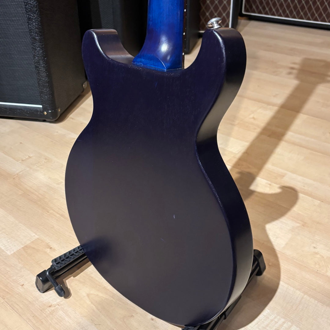 Gibson - Les Paul JR- DC- Tribute ( Worn Blue Satin ) w/ Gibson Premium Gig bag (2013) - Used