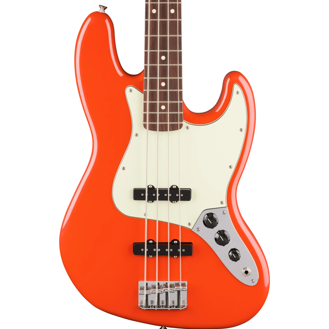 Fender Player II Jazz Bass Rosewood Fingerboard Electric Bass (Rallye Orange)