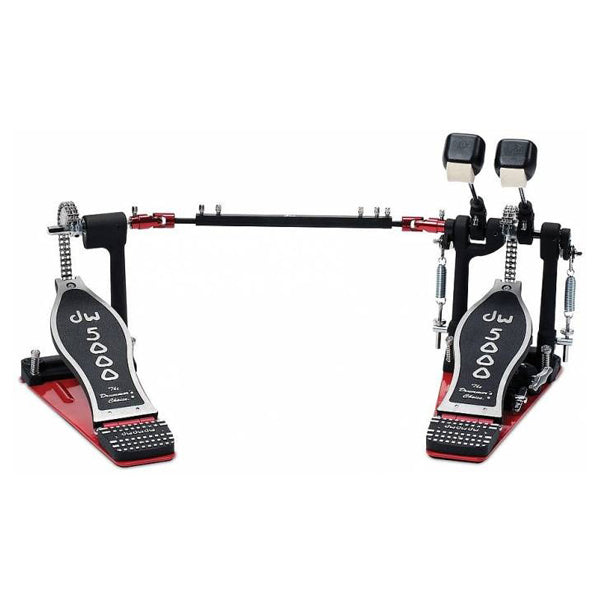 DW Drums DWCP5002TD4 5000 Series Turbo Double Bass Drum Pedal w Bag dwcp-5002-td-4