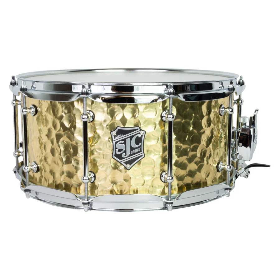 SJC Drums Alpha Brass Metal Snare Drum 6.5x14
