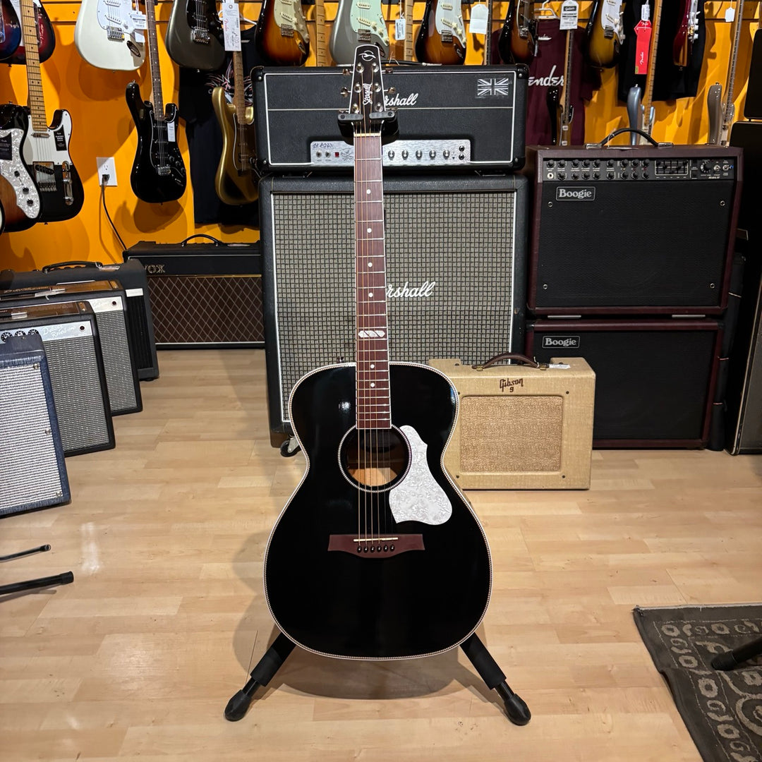 Seagull - Artist LTD Edition Tuxedo EQ - Black  w/ Godin Tric Hard Shell Bag  (2021) - USED