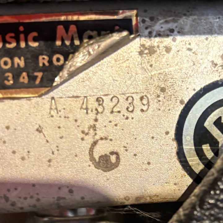 VINTAGE Fender - Drip Edge Super Reverb Silver Face w/ Foot Switch (1969) - USED