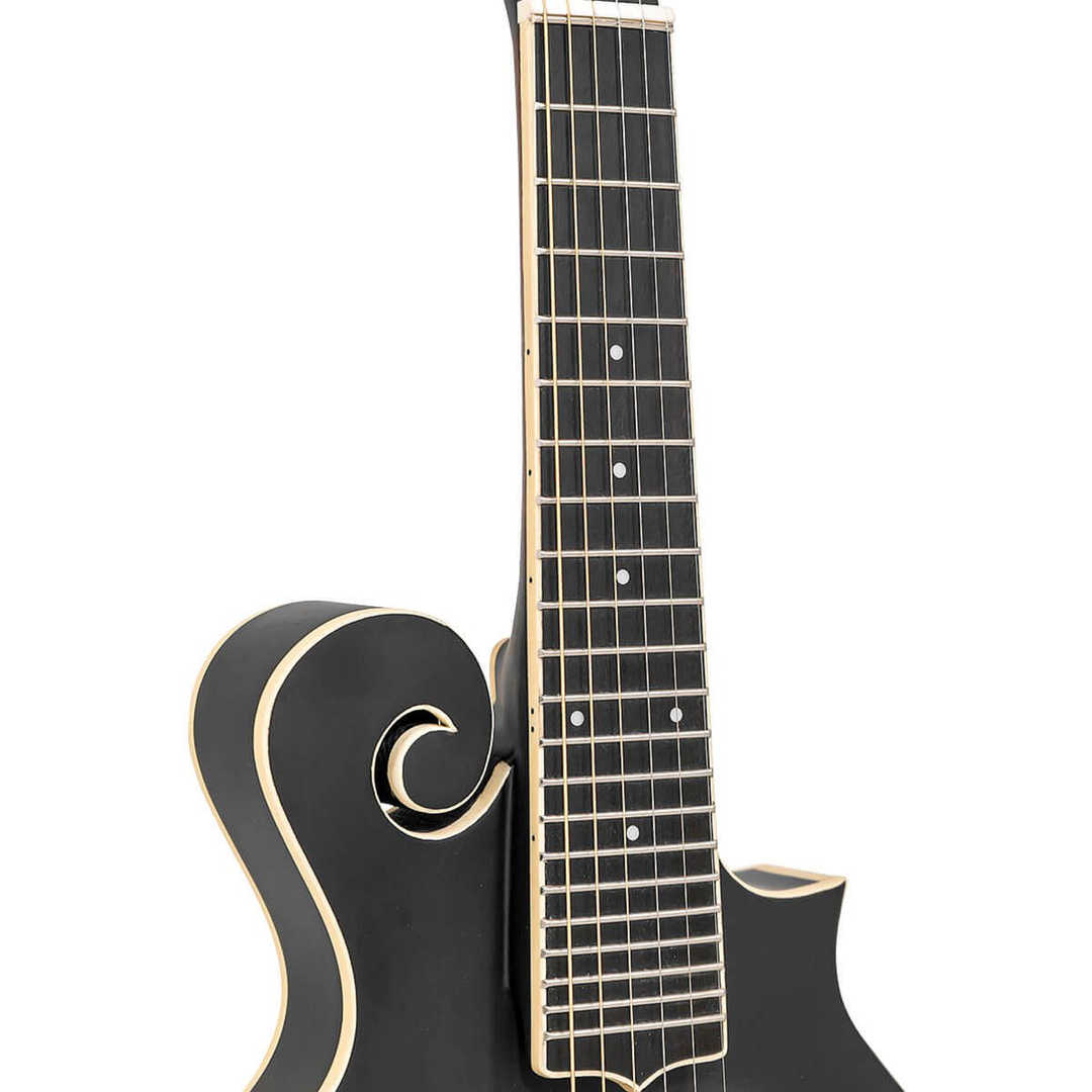 Gold Tone F-6 6-String F-style Mando-Guitar with Pickup and Case