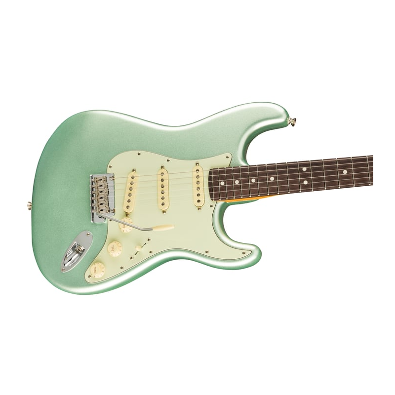 Fender American Professional II Stratocaster Rosewood Fingerboard Electric Guitar (Mystic Surf Green)