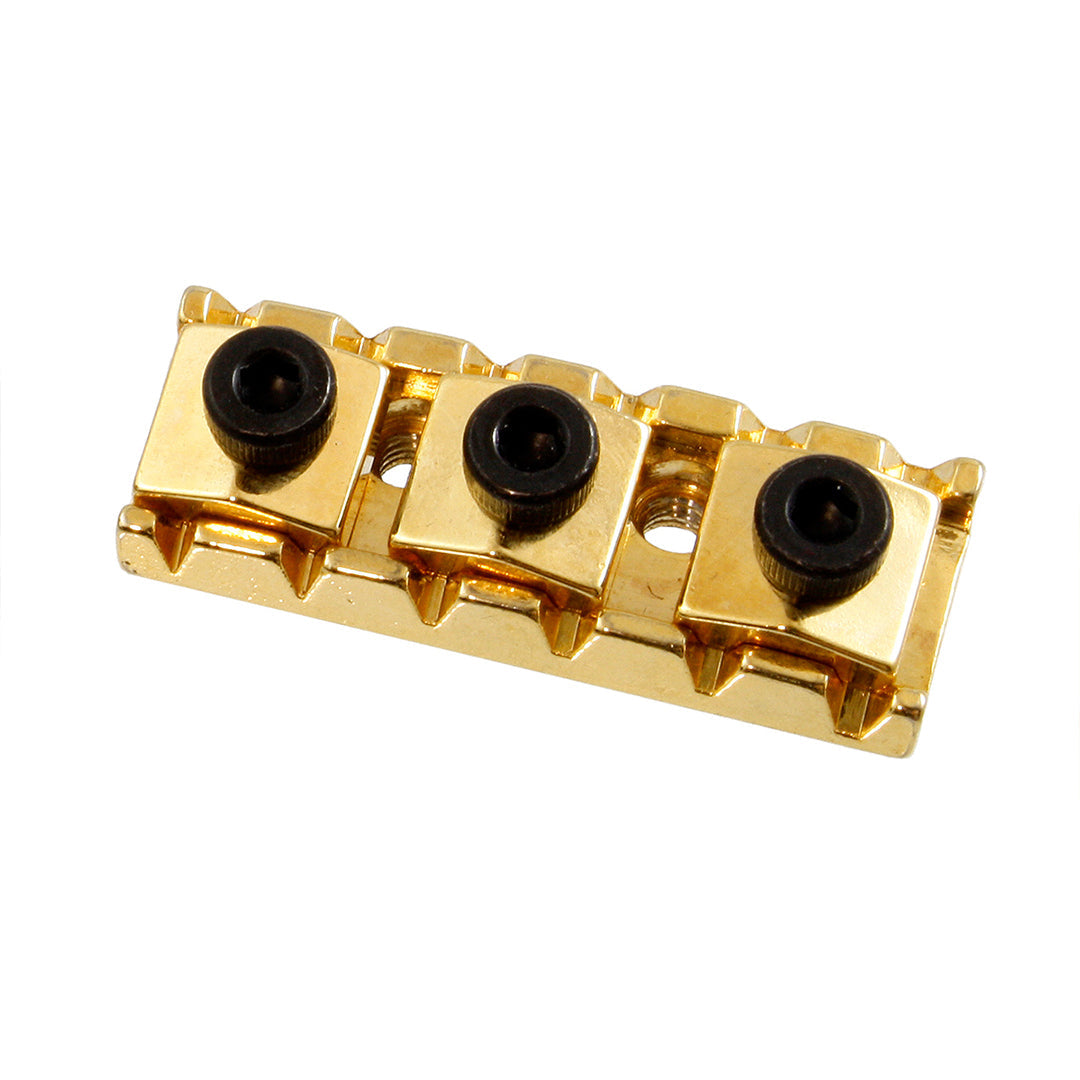 Allparts BP-0026 1-5/8 in. Locking Guitar Nut for Gibson® Floyd Rose® Gold