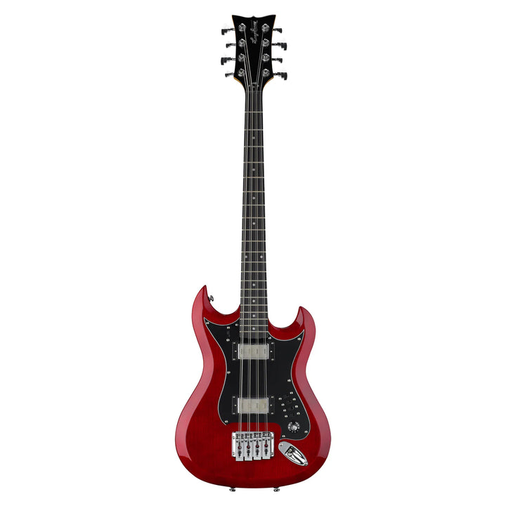 Hagstrom H8ii-wct H8ii Electric Bass - Wild Cherry Transparent