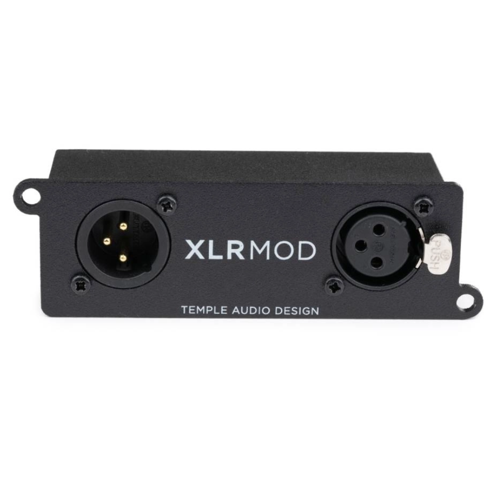 Temple Audio MOD-XLRMF XLR Pass Thru Module (Male + Female)