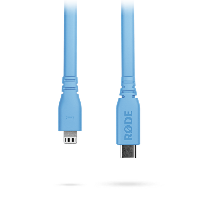 Rode Microphones SC19-B High-quality, 1.5m-long USB-C to Lightning cable - Blue