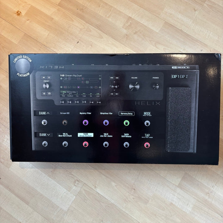 Line 6 - "Helix Platinum" Limited Edition - "Still In The Box" - (Floor Demo)
