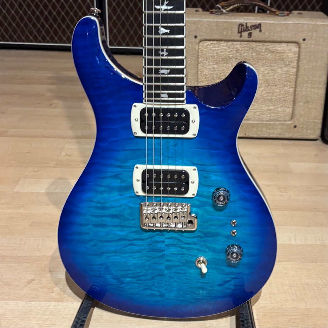 PRS SE Custom 24-08 Electric Guitar (Lake Blue)  w/ Gigbag
