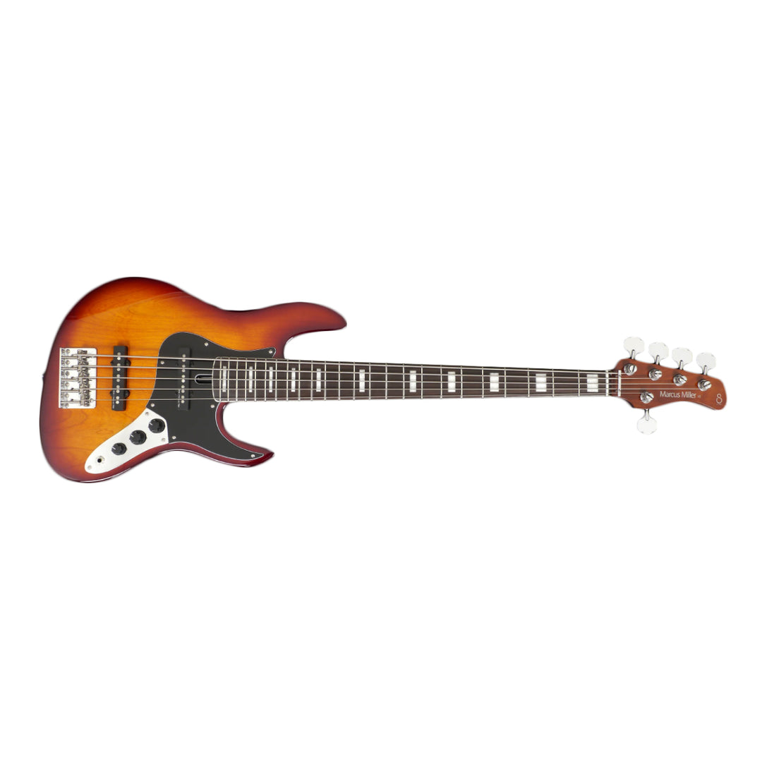 Sire Marcus Miller V5 24 Fret, 5-String Electric Bass Guitar - Tobacco Sunburst