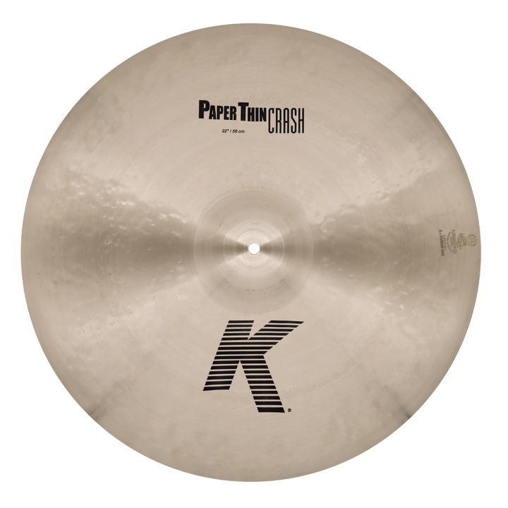 Zildjian 22" K Paper Thin Crash Cymbal