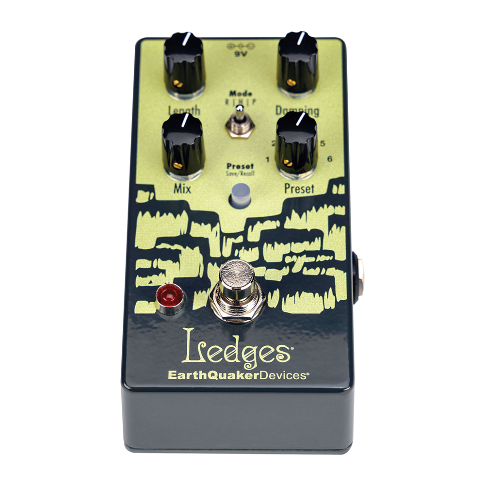 EarthQuaker Devices LEDGES Tri-Dimensional Reverberation Machine