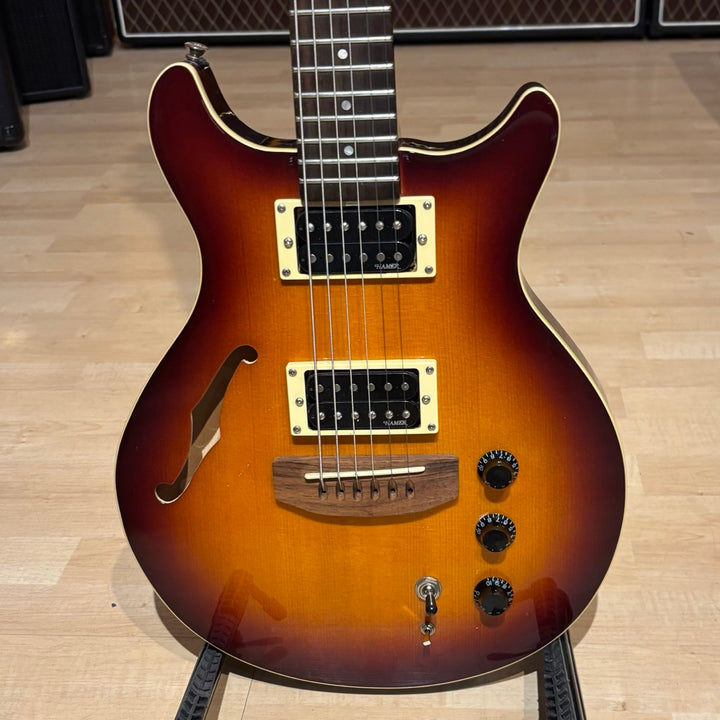 Hamer - Duo Tone Thinline Acoustic  Electric w/ Gig Bag (Tobacco Burst -2003) - USED