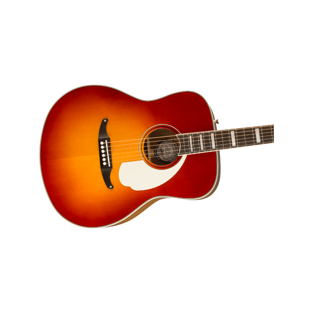 Fender California Series Palomino Vintage Ovangkol Fingerboard Aged White Pickguard - Sienna Sunburst