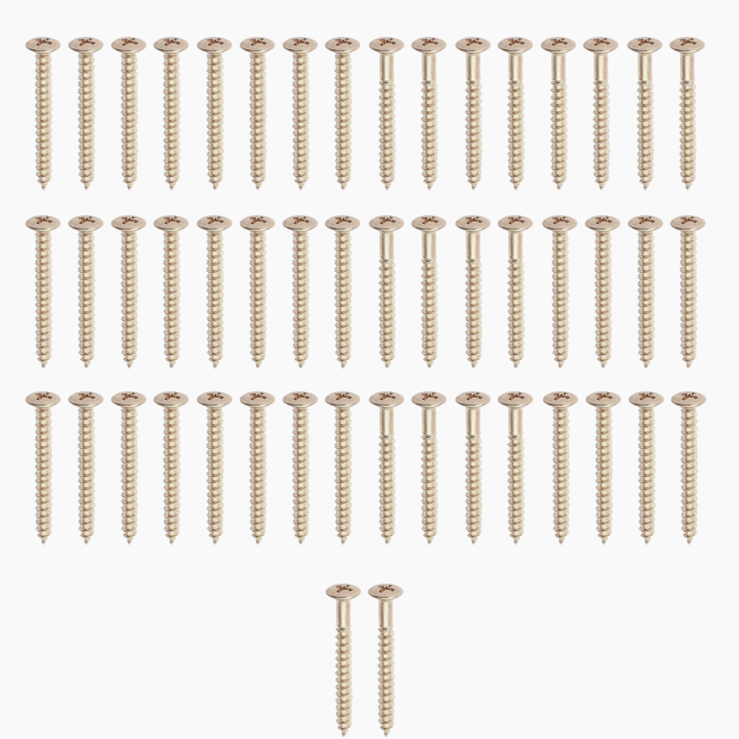 Allparts GS-0005 Neckplate Screws Stainless Steel