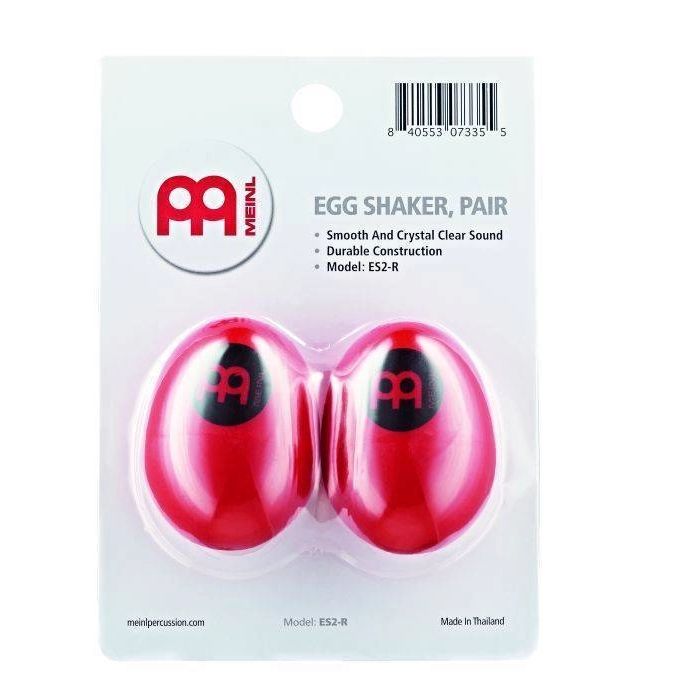 Meinl Egg Shaker Pair, Red