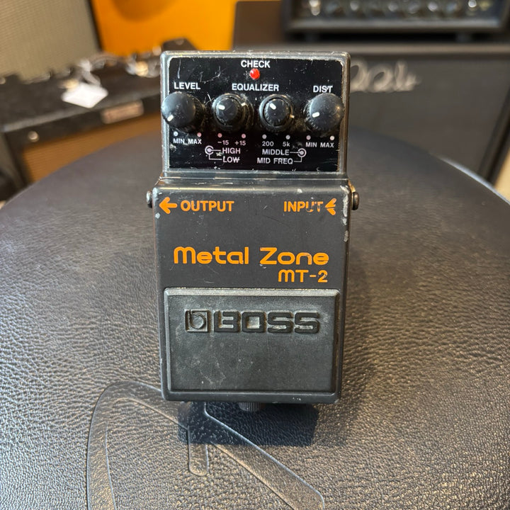 Boss - MT2 Metal Zone Distortion Pedal ( No Box - 1995) - USED