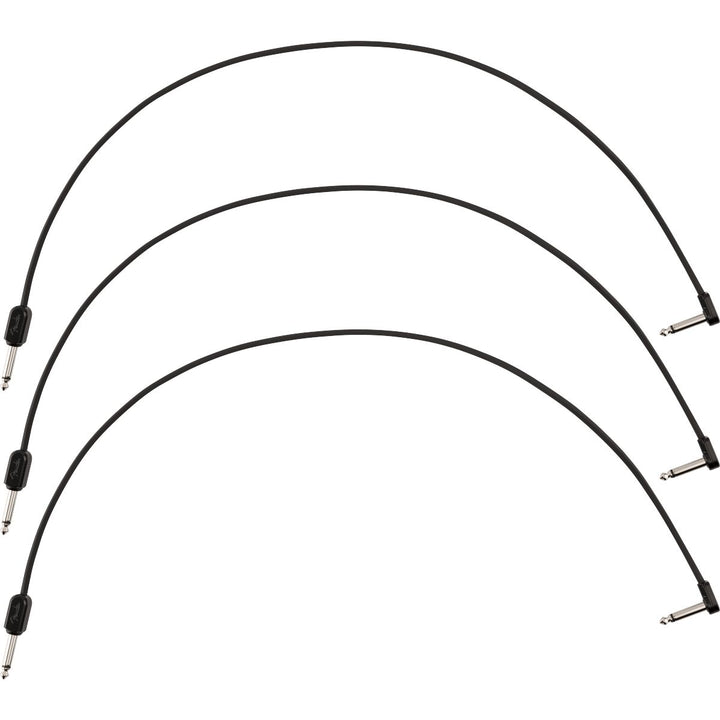 Fender Blockchain 24" Patch Cable, 3-pack, Straight/Angle