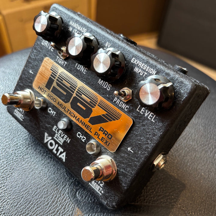 Volta - 1987 PRO  Programmable Multi Channel Plexi Pedal w/ Box & Full User Manual - MINT - USED