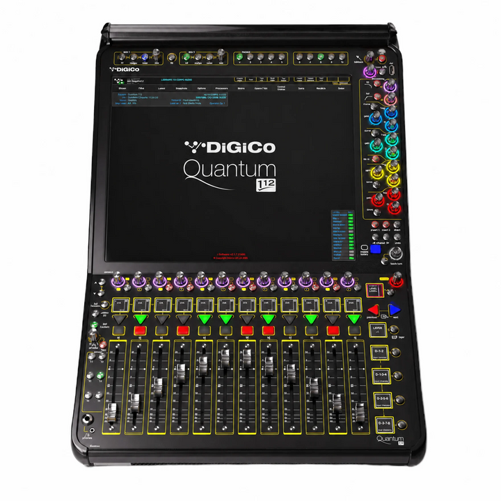 DiGiCo X-Q112-WS Quantum112 96-Channel Flypack Digital Mixing Console