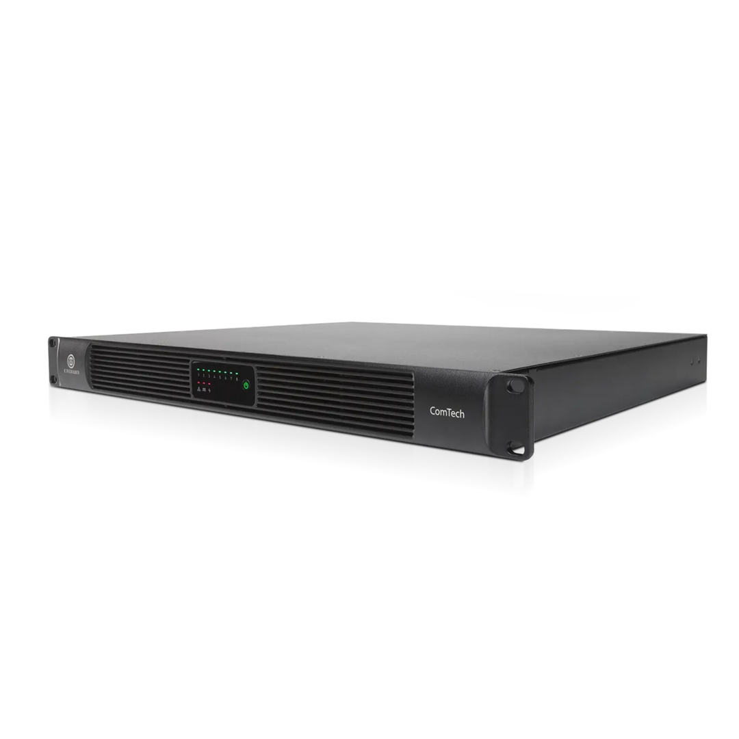 Crown CTD-8125 Eight-channel, 125W/ch. Power Sharing Amplifier with DSP and Dante
