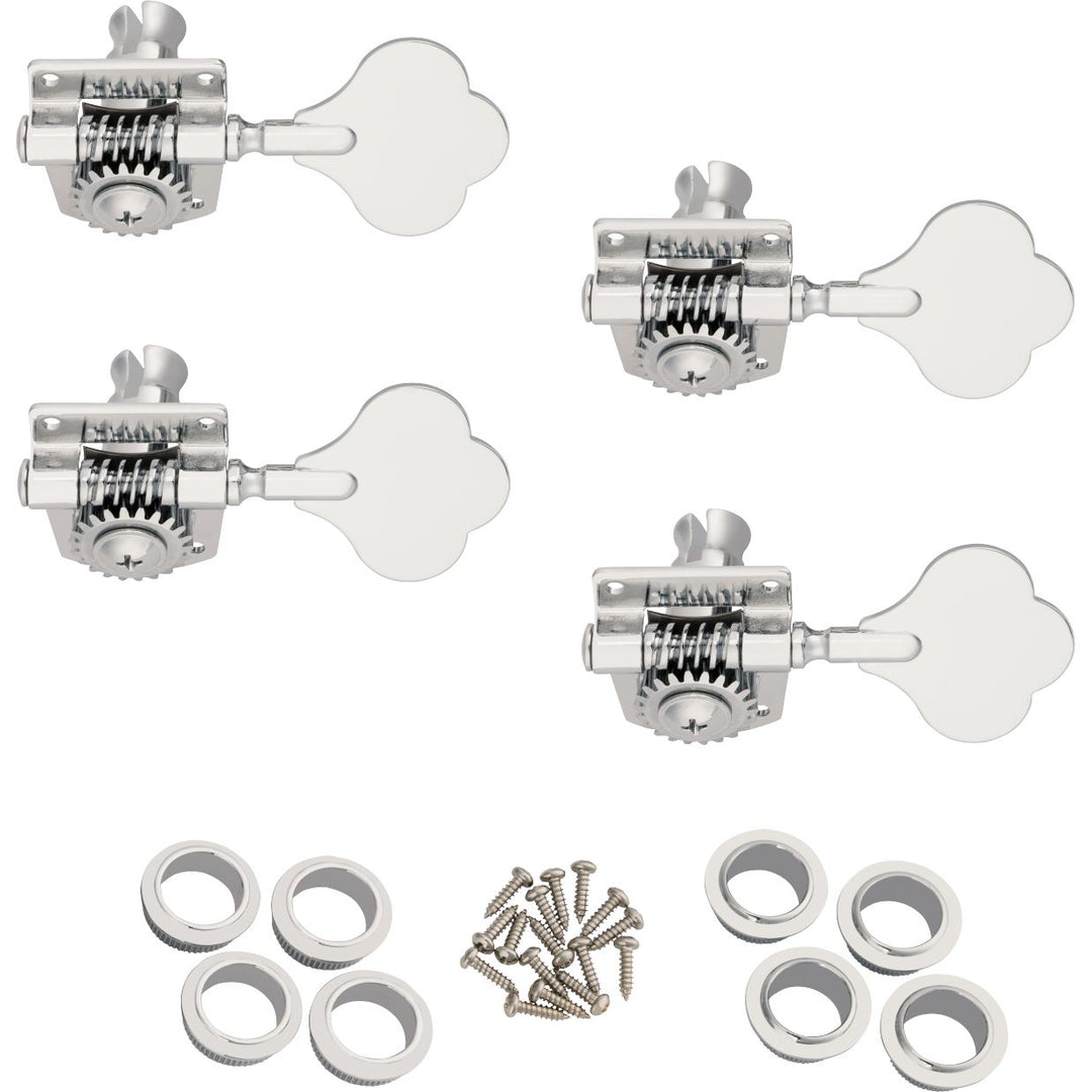 Fender Standard-Highway One Series Bass Tuning Machines - Set of Four - Chrome